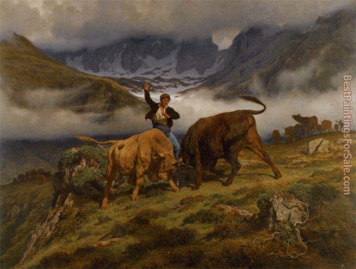 Auguste Bonheur Paintings for sale